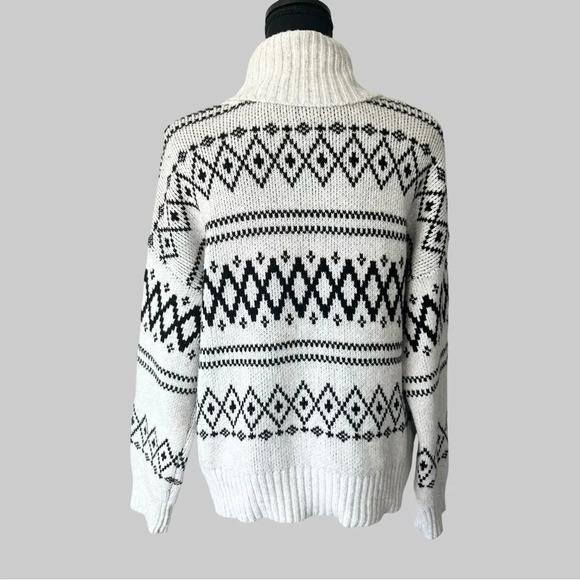 JOlE Turtle Neck Fair Isle Sweater - Picture 3 of 16